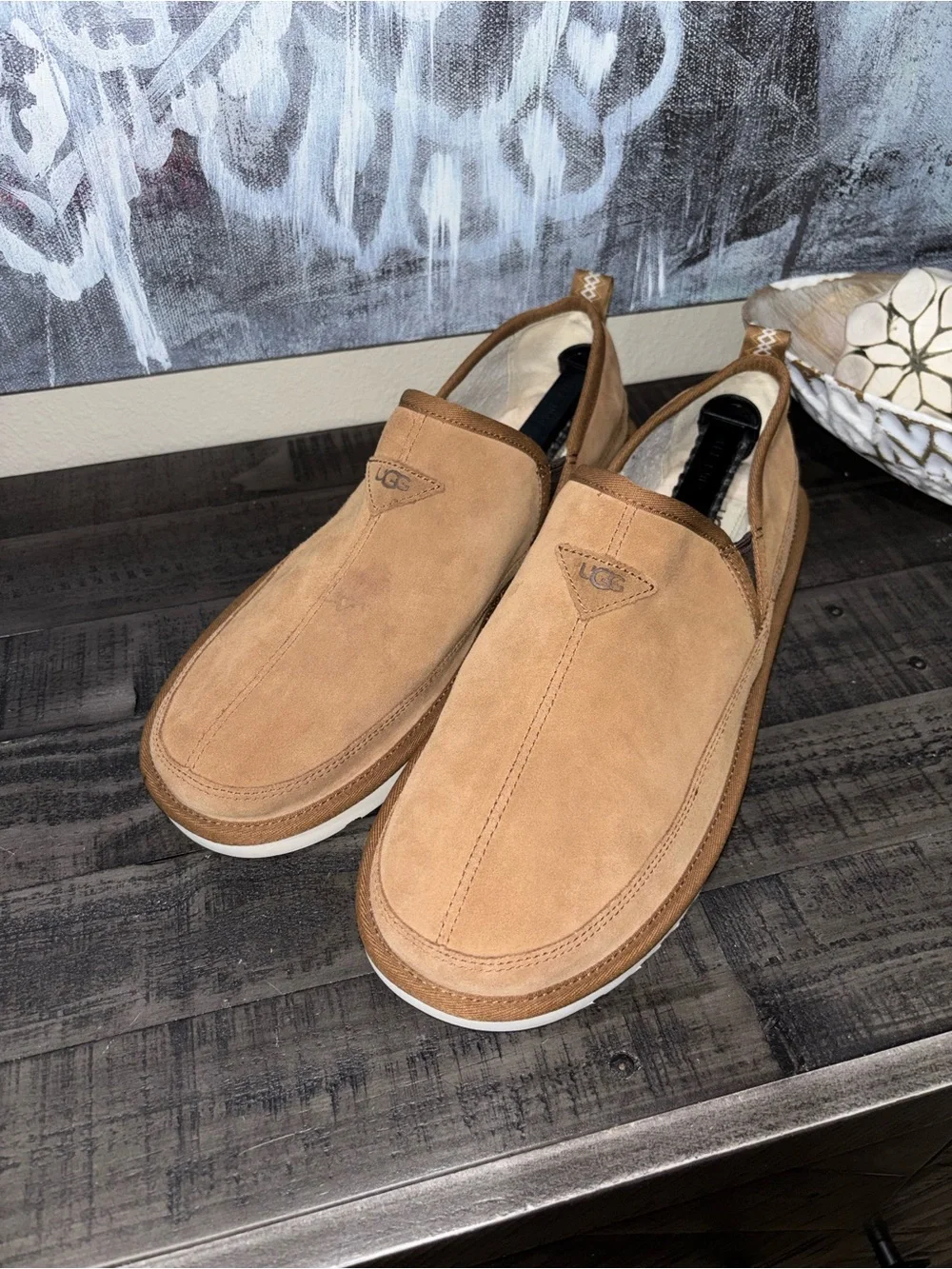 UGG Men's Romeo slip-on slippers MENS SZ 15